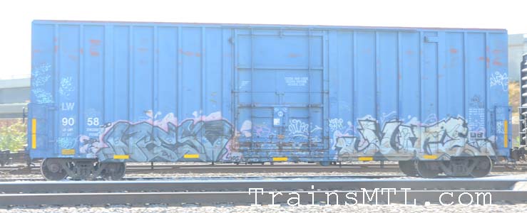 Car/wagon LW9058 right side / coté droit